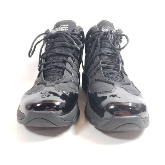 Rocky Mens 5" Duty Boots Size 10W Black Leather & Mesh Upper - Picture 6 of 9